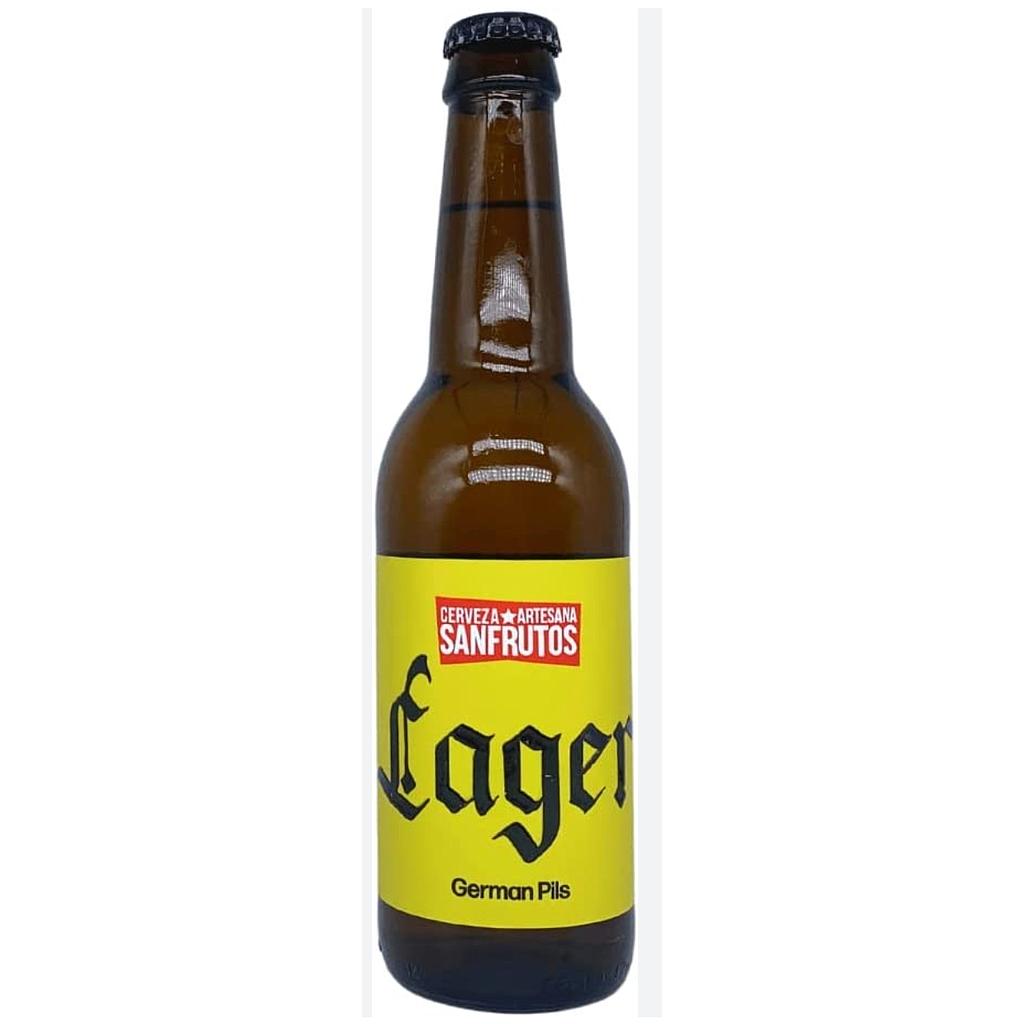 Cerveza Lager German Pils  33cl 4,5%    SANFRUTOS