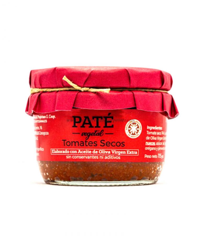 Pate de tomates secos vegetal 115g CONSERVERA PREPIRINEO