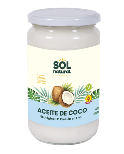 [08938] Aceite Coco 580ml SOL NATURAL