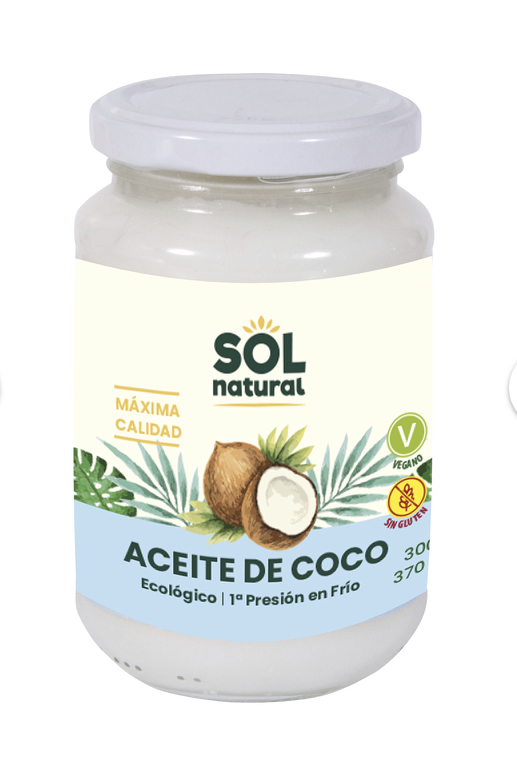 Aceite Coco 370ml SOL NATURAL