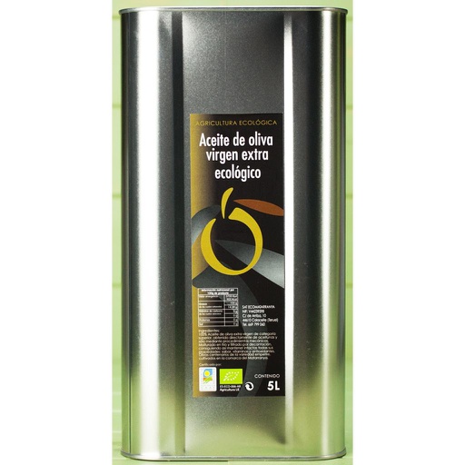 [2498] Aceite Oliva Garrafa metalica 5L ECOMATARRANYA
