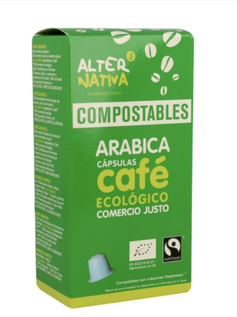 Cafe arabica fragante 10 capsulas ALTERNATIVA 3